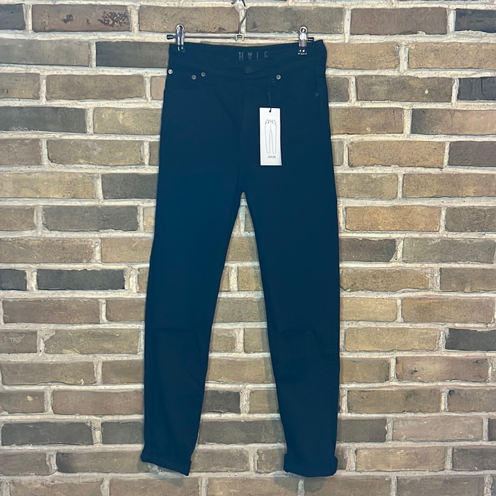 Hale Joyce Style Jeans - Black Size:24